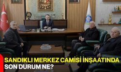Sandıklı Merkez Camisi İnşaatında Son Durum Ne?