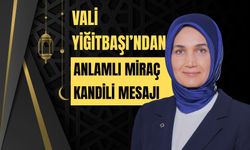 Vali Yiğitbaşı’ndan Anlamlı Miraç Kandili Mesajı