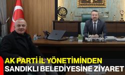 Ak Parti İl Yönetiminden Sandıklı Belediyesine Ziyaret