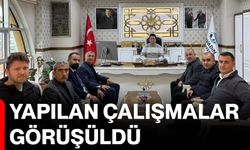 Yapılan çalışmalar görüşüldü