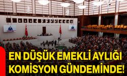 En düşük emekli aylığı Komisyon gündeminde