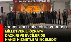 “Gerçek Belediyecilik” Vurgusu: Milletvekili Özkaya Dazkırı ve Evciler’de Hangi Hizmetleri İnceledi?