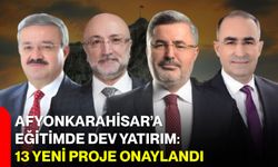Afyonkarahisar’a Eğitimde Dev Yatırım: 13 Yeni Proje Onaylandı