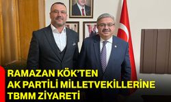 RAMAZAN KÖK’TEN AK PARTİLİ MİLLETVEKİLLERİNE TBMM ZİYARETİ