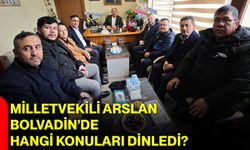 Milletvekili Arslan Bolvadin’de Hangi Konuları Dinledi?