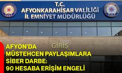 Afyon’da Müstehcen Paylaşımlara Siber Darbe: 90 Hesaba Erişim Engeli