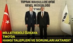 Milletvekili Özkaya, TMO’da hangi talepleri ve sorunları aktardı?