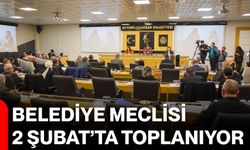 Belediye Meclisi 2 Şubat’ta Toplanıyor