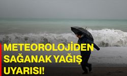 Meteorolojiden Sağanak Yağış Uyarısı!