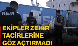 Ekipler zehir tacirlerine göz açtırmadı