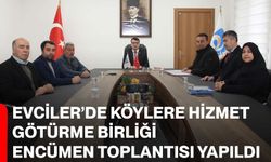 Evciler’de Köylere Hizmet Götürme Birliği Encümen Toplantısı Yapıldı