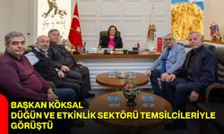 Başkan Köksal, Düğün ve Etkinlik Sektörü Temsilcileriyle Görüştü