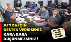 Afyon için destek verirseniz kara kara düşünmezsiniz !