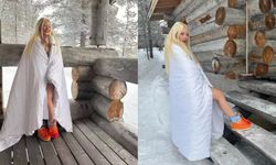 Ece Seçkin’den ‘Kar’ Şovu