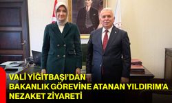 Vali Yiğitbaşı’dan Bakanlık Görevine Atanan Yıldırım’a Nezaket Ziyareti
