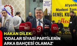 Hakan Dilek: ‘Odalar siyasi partilerin arka bahçesi olamaz’
