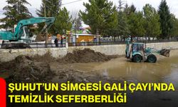 Şuhut’un Simgesi Gali Çayı’nda Temizlik Seferberliği
