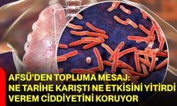AFSÜ’den Topluma Mesaj: Ne Tarihe Karıştı Ne Etkisini Yitirdi, Verem Ciddiyetini Koruyor