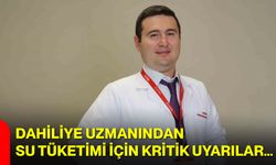 Dahiliye Uzmanından Su Tüketimi İçin Kritik Uyarılar…