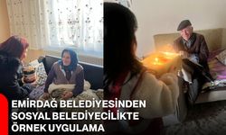 Emirdağ Belediyesinden Sosyal Belediyecilikte Örnek Uygulama