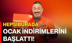 Hepsiburada ocak indirimlerini başlattı