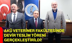 AKÜ Veteriner Fakültesinde Devir Teslim Töreni Gerçekleştirildi!