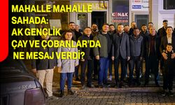 Mahalle Mahalle Sahada: AK Gençlik Çay ve Çobanlar’da Ne Mesaj Verdi?