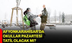 Afyonkarahisar’da Okullar Pazartesi Tatil Olacak mı?