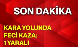 Kara Yolunda Feci Kaza: 1 Yaralı