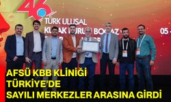 AFSÜ KBB Kliniği Türkiye’de Sayılı Merkezler Arasına Girdi