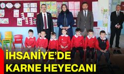 İhsaniye’de Karne Heyecanı