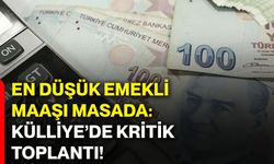 En düşük emekli maaşı masada: Külliye’de kritik toplantı!