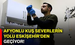 Afyonlu kuş severlerin yolu Eskişehir’den geçiyor!