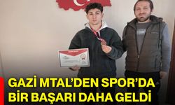 Gazi MTAL’den spor’da bir başarı daha geldi