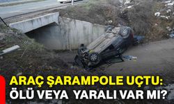Araç şarampole uçtu: Ölü veya yaralı var mı?