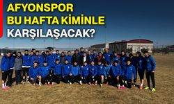 Afyonspor, bu hafta kiminle karşılaşacak?