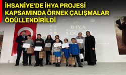 İhsaniye’de İhya Projesi kapsamında örnek çalışmalar ödüllendirildi