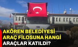 Akören Belediyesi araç filosuna hangi araçlar katıldı?