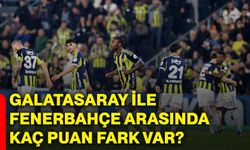 Galatasaray ile Fenerbahçe arasında kaç puan fark var?