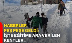 Haberler peş peşe geldi: İşte eğitime ara verilen kentler...
