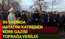 96 yaşında hayatını kaybeden Kore gazisi toprağa verildi