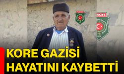 Kore Gazisi hayatını kaybetti
