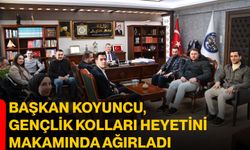 Başkan Koyuncu, Gençlik Kolları Heyetini Makamında Ağırladı