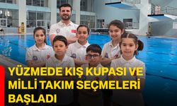 Yüzmede kış kupası ve milli takım seçmeleri başladı