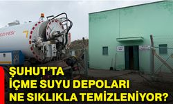 Şuhut’ta içme suyu depoları ne sıklıkla temizleniyor?