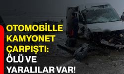 Otomobille kamyonet çarpıştı: Ölü ve yaralılar var!