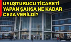 Uyuşturucu ticareti yapan şahsa ne kadar ceza verildi?