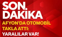 Afyon’da otomobil takla attı: Yaralılar var!