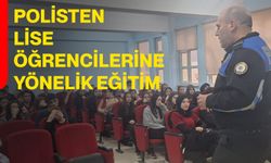 Polisten lise öğrencilerine yönelik eğitim