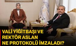Vali Yiğitbaşı ve Rektör Aslan ne protokolü imzaladı?